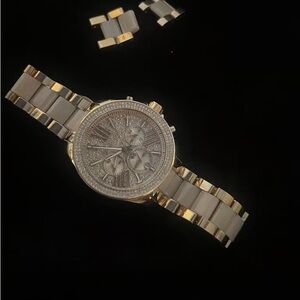 Michael Kors Gold and Silver Women's Watch